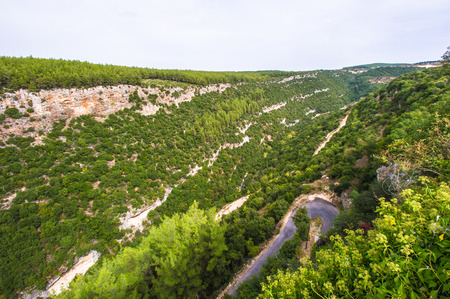 Landscape of the nature in Syriaの写真素材