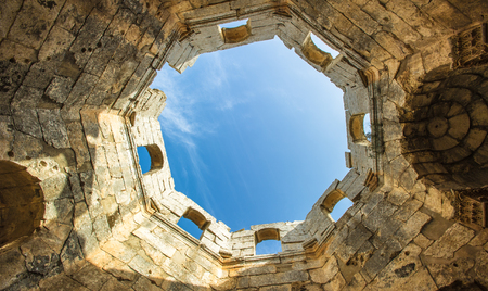 Ruins in Syriaの写真素材