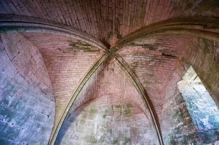 Old castle in Syriaの写真素材