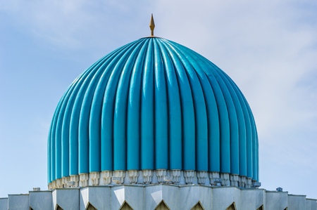 Chapel of a mosque in Tashkent, Uzbekistanの写真素材