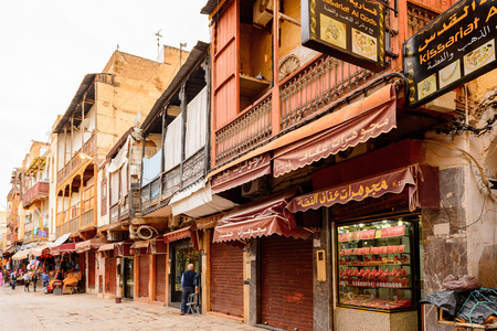 FES, MOROCCO - SEP 9, 2015: Architecture of Fez, the second largest city of Morocco. Fez was the capital city of modern Morocco until 1925 andのeditorial素材