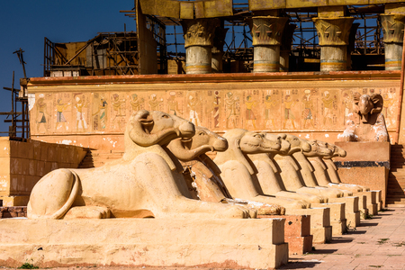OUARZAZATE, MOROCCO - SEP 6, 2015: Atlas Corporation Studios, one of the world's largest film studiosのeditorial素材