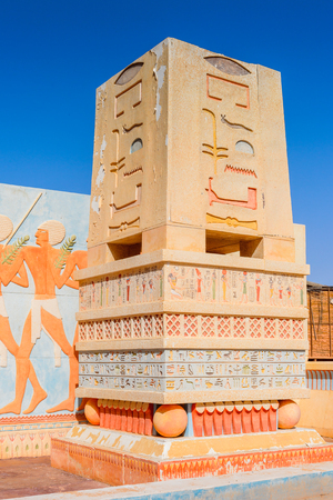 OUARZAZATE, MOROCCO - SEP 6, 2015: Decoation of the Atlas Corporation Studios, one of the world's largest film studiosのeditorial素材