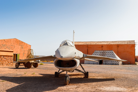 OUARZAZATE, MOROCCO - SEP 6, 2015: Decoation of the Atlas Corporation Studios, one of the world's largest film studiosのeditorial素材