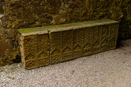 CASHEL, IRELAND - JULY 12, 2016: Chapel of King Cormac Mac Carthaigh on the Rock of Cashel (Carraig Phadraig), Cashel of the Kings and St. Patrick's Rock, is a site at  County Tipperary, Irelandのeditorial素材