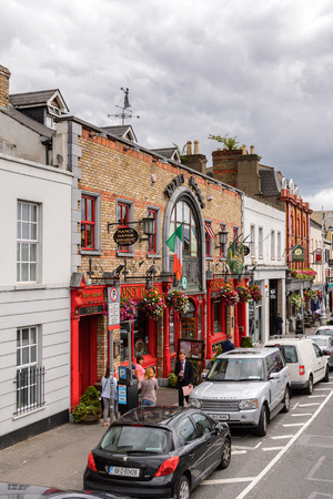 DUBLIN, IRELAND - JULY 12, 2016: Nancy Hands Bar  in Dublin, the capital and largest city of Ireland.のeditorial素材