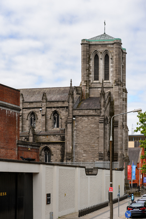 DUBLIN, IRELAND - JULY 12, 2016: Architecture of Dublin, the capital and largest city of Ireland.のeditorial素材