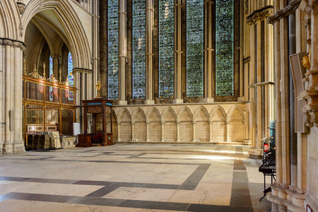 YORK, ENGLAND - july 19, 2016: York Minster (Cathedral and Metropolitical Church of Saint Peter),...