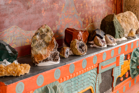 MEXICO CITY, MEX - OCT 27, 2016: Interior of a  Souvenir shop with the traditional Mexican objects, popular place for the tourists who visit the countryのeditorial素材