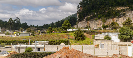 CHIAPAS, MEXICO - NOV 2, 2016: One of the maya villages in Chiapas state of Mexico. Here live the real people of the maya originのeditorial素材