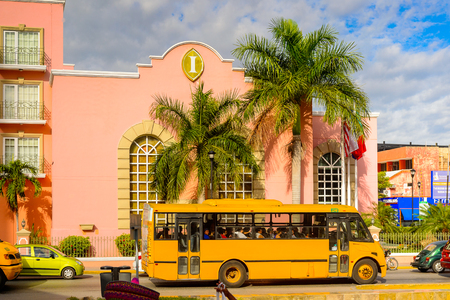 YUCATAN, MEXICO - NOV 4, 2016: Architecture of Merida, the capital and largest city of the Mexican state of Yucatanのeditorial素材