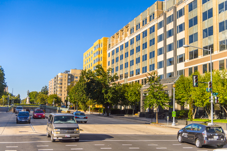 WASHINGTON, USA - SEP 24, 2015: Architecture of Washington DC.  Washington is the capital of the United Statesのeditorial素材