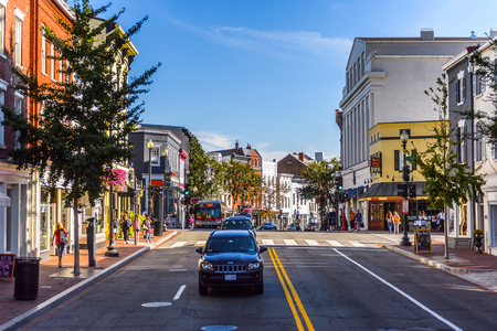 WASHINGTON, USA - SEP 24, 2015: Architecture of Washington DC.  Washington is the capital of the United Statesのeditorial素材