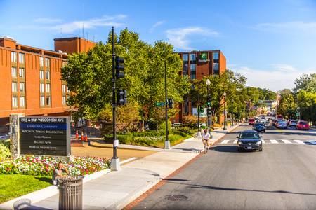 WASHINGTON, USA - SEP 24, 2015: Architecture of Washington DC.  Washington is the capital of the United Statesのeditorial素材