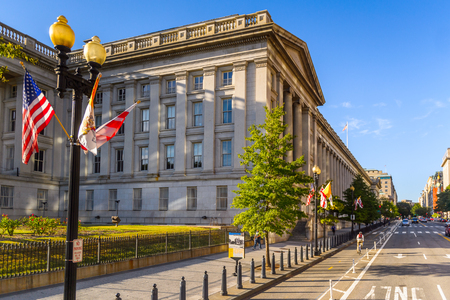 WASHINGTON, USA - SEP 24, 2015: Architecture of Washington DC.  Washington is the capital of the United Statesのeditorial素材