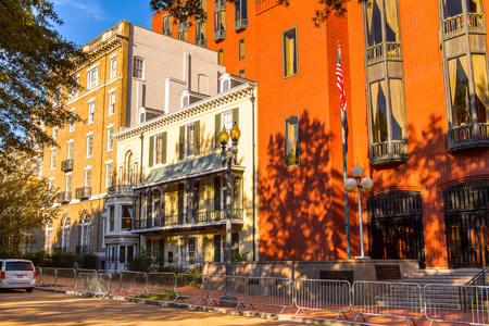 WASHINGTON, USA - SEP 24, 2015: Architecture of Washington DC.  Washington is the capital of the United Statesのeditorial素材