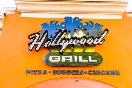 LOS ANGELES, USA - SEP 27, 2015: Universal Studios Hollywood Park. Universal Pictures company was created on June 10, 1912のeditorial素材