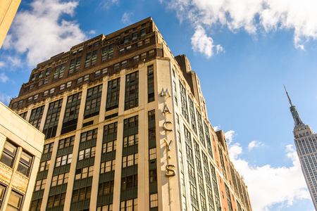 NEW YORK, USA - SEP 25, 2015: Architeture of Manhattan, New York City, USA. New York is the most populous city in the United Statesのeditorial素材