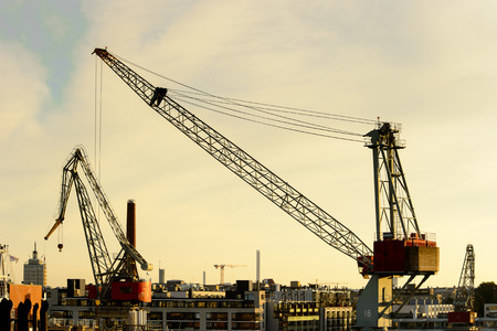 HELSINKI, FINLAND - SEP 12, 2016: Port of Helsinki, the capital of Finland.