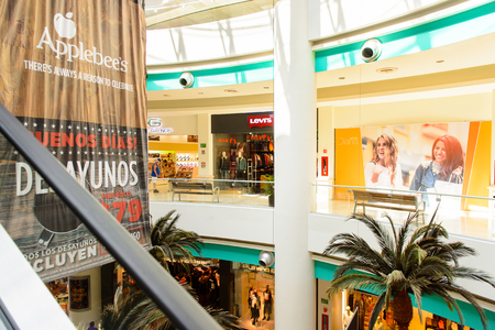 ACAPULCO, MEXICO - OCT 29, 2016: Interior of the Galerias DIana Commercial centre. It's located on  the av. Costera Miguel Alemanのeditorial素材