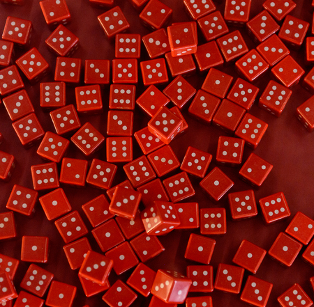 FIGUERAS, SPAIN - AUG 12, 2017: Plaing cubes in the Toy museum in Figueras, a touristic attraction...