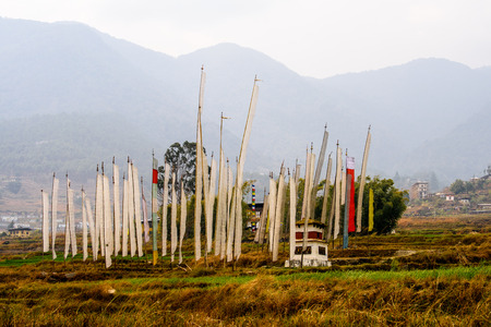 Nature of Bhutanの写真素材