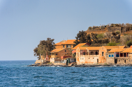 Goree Island. Former slaves islandの写真素材