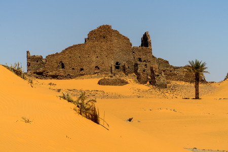 Architecture of Timimoun, Adrar Province,  Algeria.の写真素材
