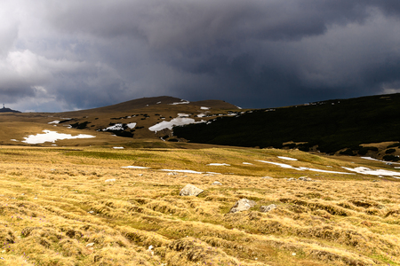 Caraiman peak, Bucegi Mountains, Southern Carpathians, Romania,の写真素材