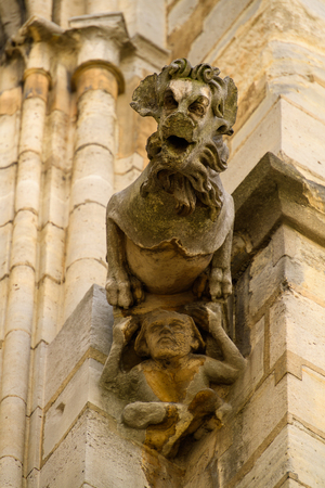 Gargoyle in Paris, the capital of Franceの写真素材
