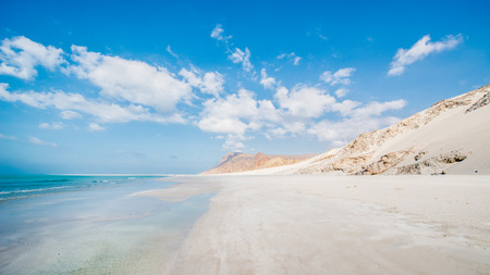 Beautiful view of the coast of the Indian Oceanの写真素材