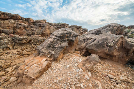 Nature and rock formations on the Sokotra Island, Yemen