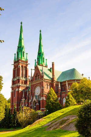 St. John's Church. Johannes Church, Helsinki, Finlandの写真素材