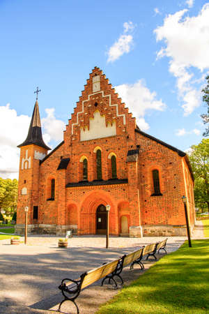 St. Mary's Church (Mariakyrkan), Sigtuna, Sweden.の写真素材