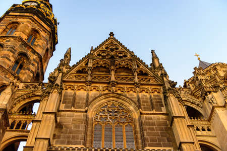 Cathedral of St. Elizabeth, Kosice, eastern Slovakia.の写真素材