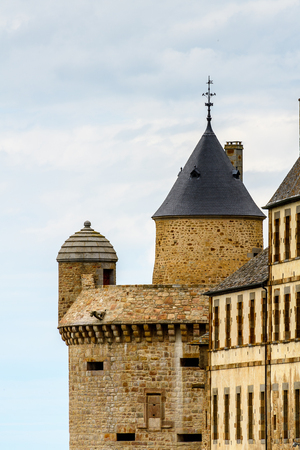 Le Mont Saint-Michel, Normandy, France.のeditorial素材