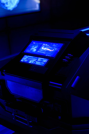 LAS VEGAS, NV, USA - SEP 20, 2017: Room of the creation of Vision at the Avengers Station complex in Las Vegas.のeditorial素材