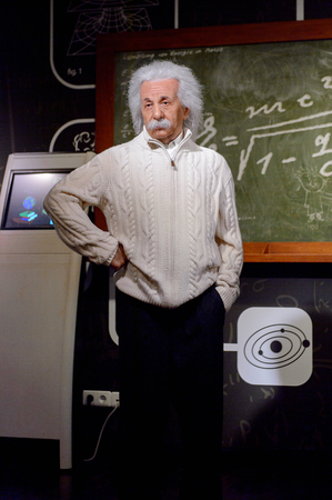 VIENNA, AUSTRIA - OCT 4, 2017: Madame Tussauds wax museum in Vienna.のeditorial素材