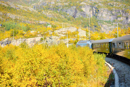 Nature of the mountains of Norwayのeditorial素材