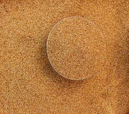 Quinoa Grain for Sale at Otavalo Market, Ecuadorの写真素材