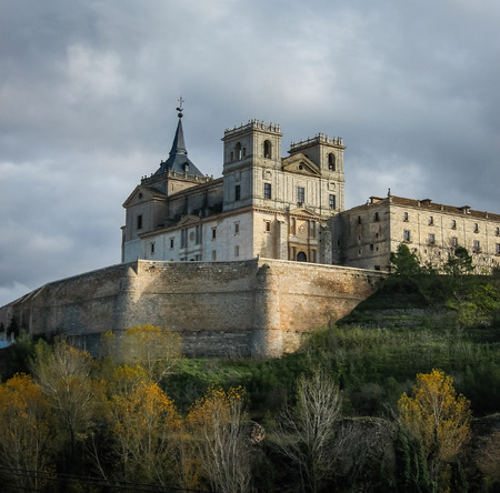 Image of a Monastery at Ucles, Castilla la Mancha, Spainの写真素材