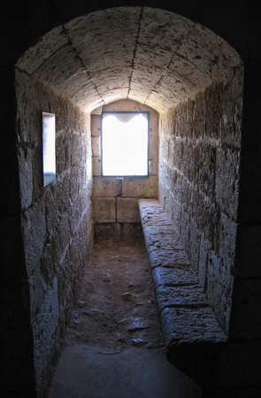 Image of a Castle at Torrelobaton,  Xalladolid, Castilla y Leon, Spainのeditorial素材