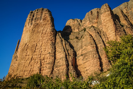 Image of Malos Riglos, Huesca, Aragon, Spainの写真素材