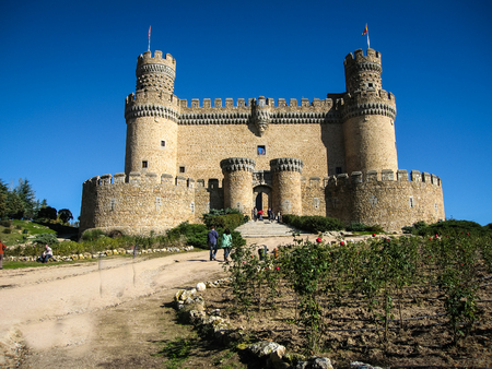 Image of Mansanares Castle, Community of Madrid, Spainのeditorial素材