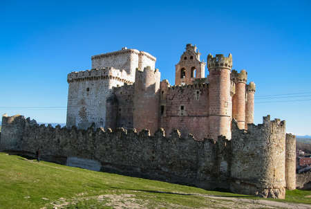 Image of Turegano castle, Castilla y Leon, Spainのeditorial素材