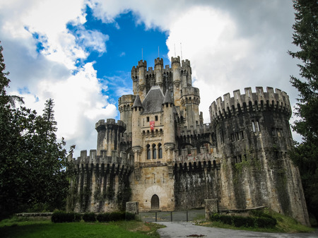Image of a cÑastle Butron, Basque country, Spainのeditorial素材