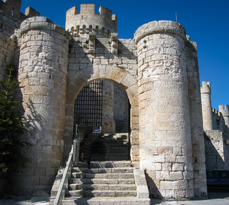 Image of Castle Telez Giron, Valladolid, Castilla y Leon, Spainのeditorial素材