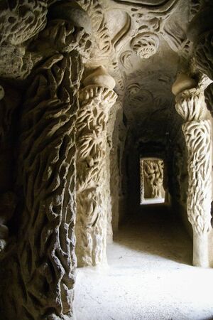 Image of ideal Palace of Postman Cheval, Franceの写真素材