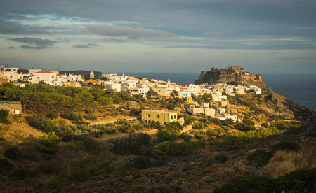 Image of scenic and beautiful cityscape, Kythira, Greeceの写真素材