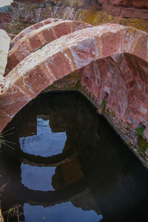 Image of Peracence castle, Teruel, Aragon, Spainの写真素材